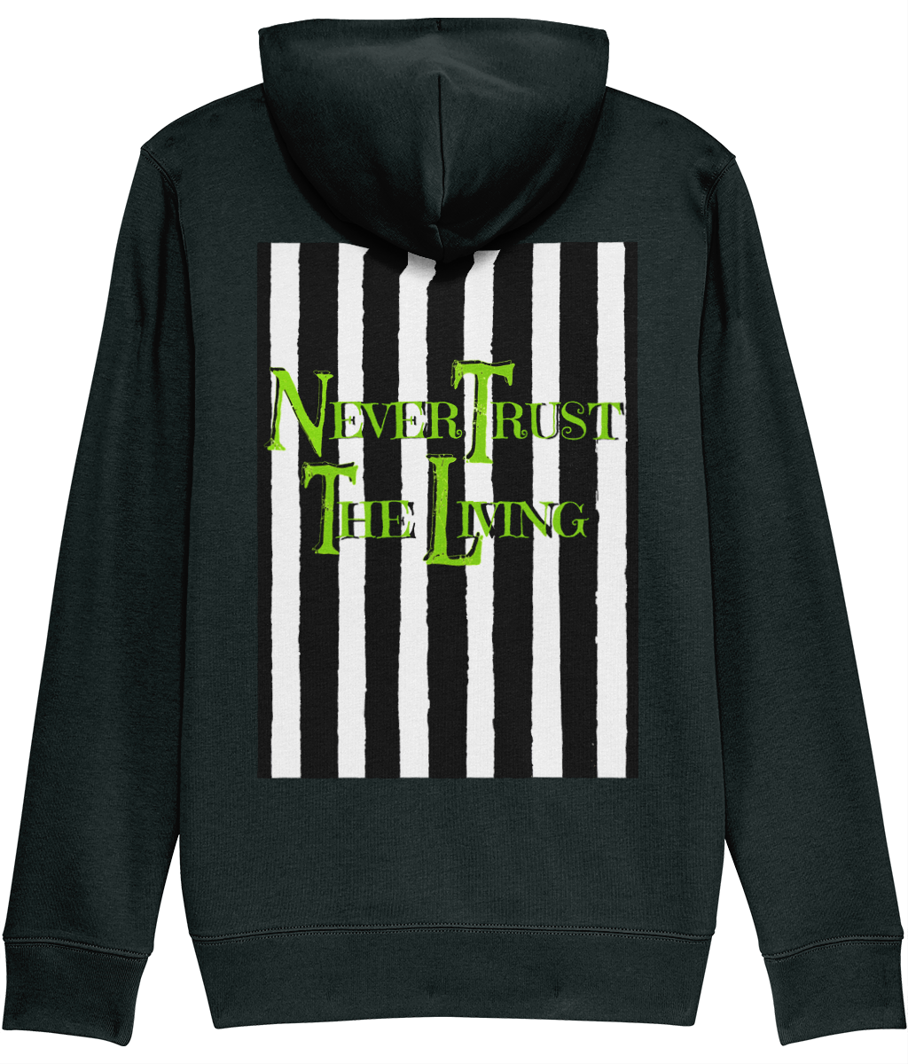 Never Trust The Living Zipper Hoodie