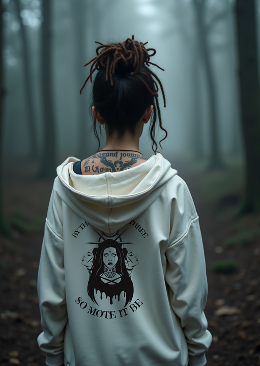 The Power Of Hecate  Zipper Hoodie