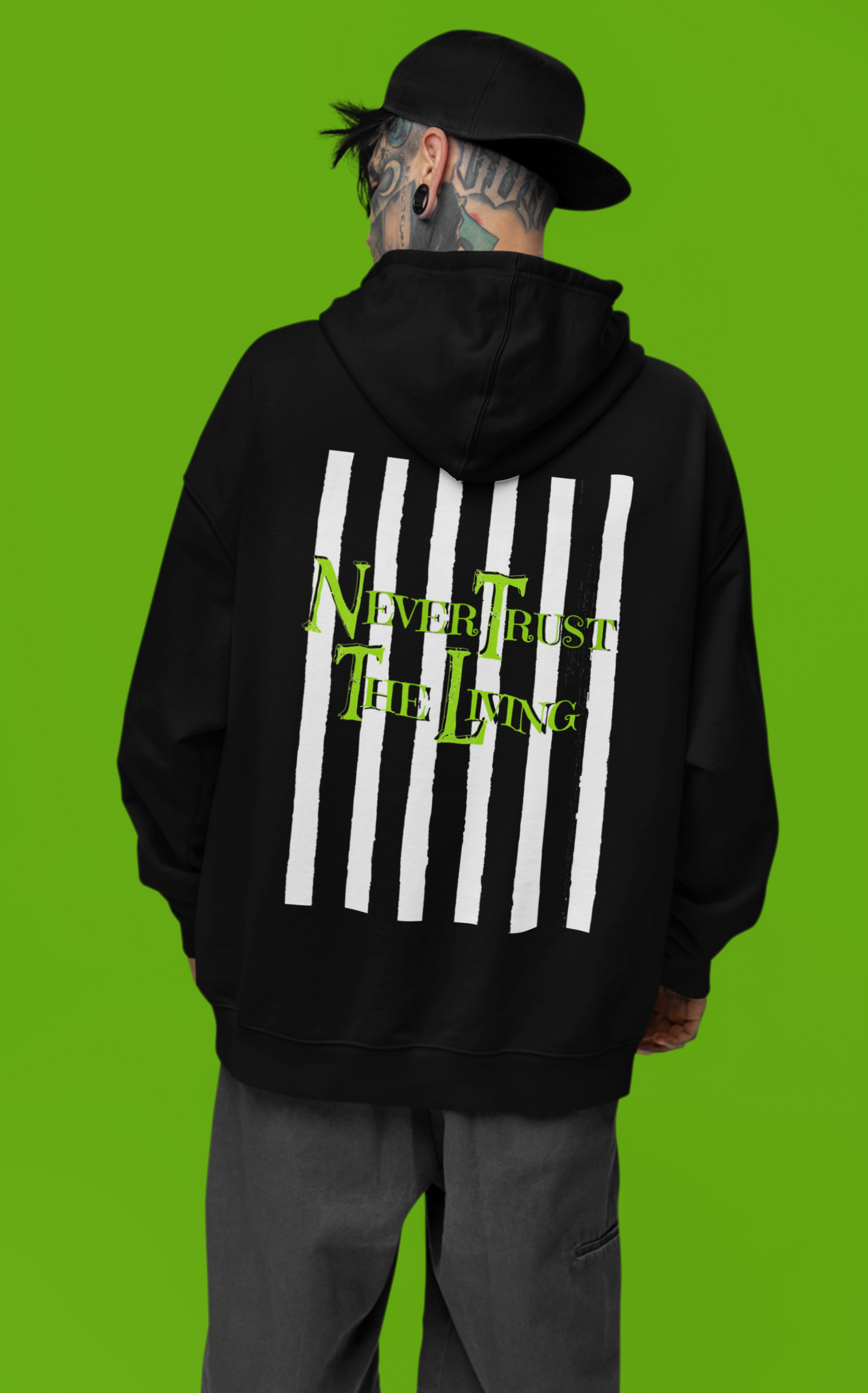 Never Trust The Living Zipper Hoodie