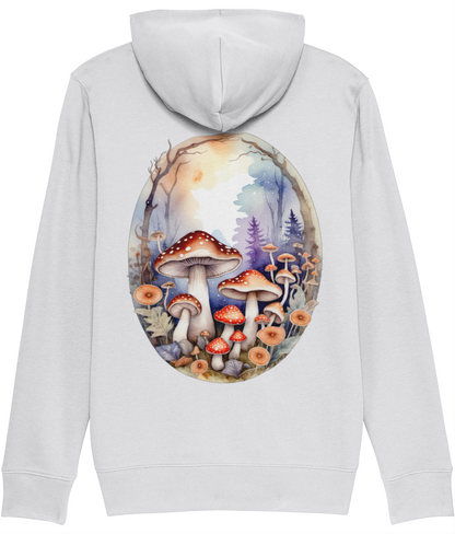 Magickal Mushrooms Zipper Hoodie