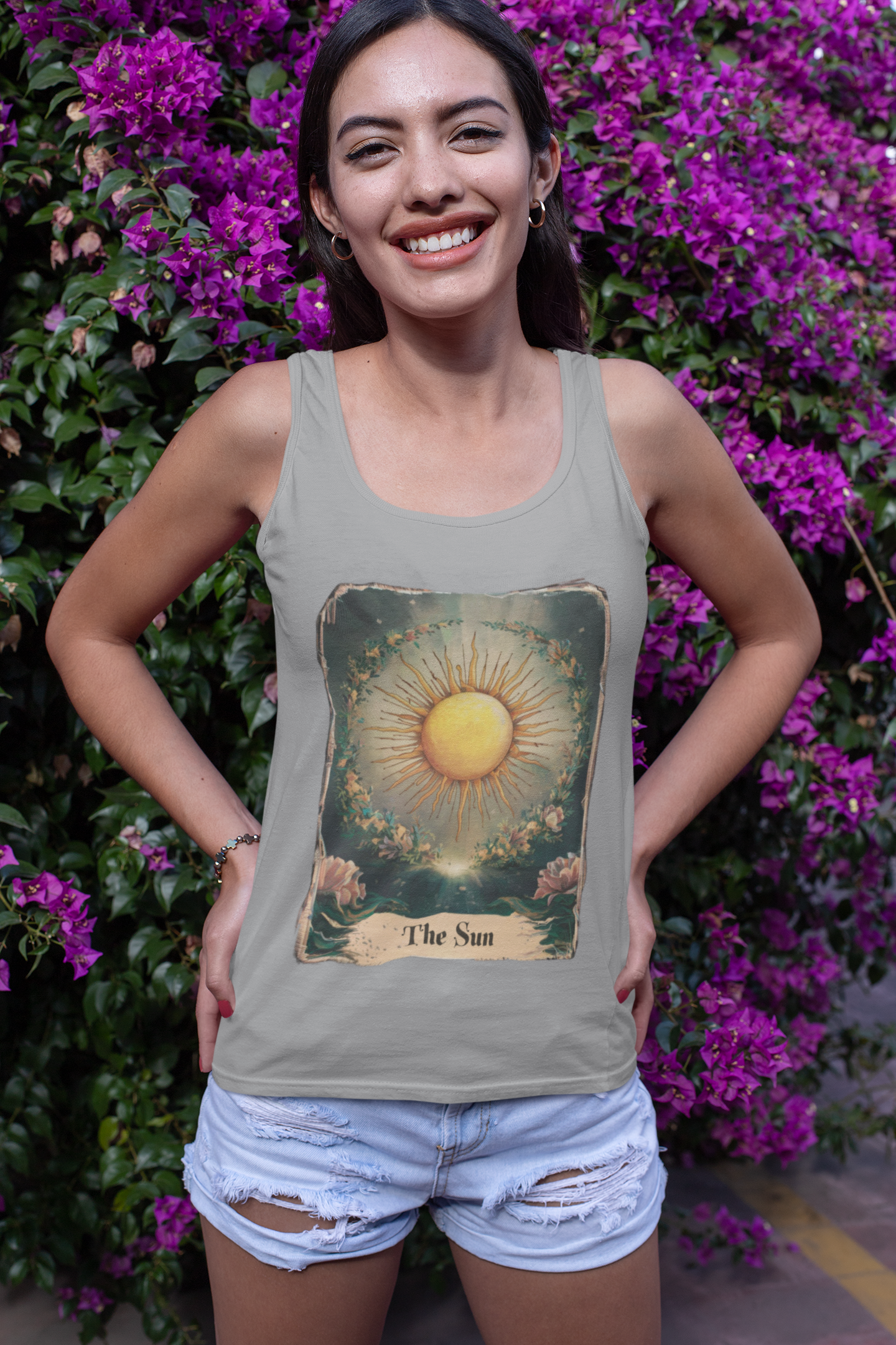 The Sun Tarot Vest Top